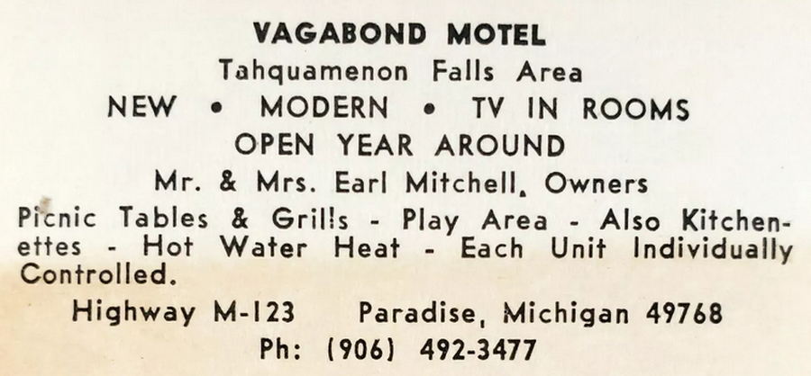 Vagabond Motel - Vintage Postcard (newer photo)
